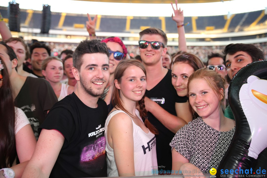 WORLD CLUB DOME - BigCityBeats mit DAVID GUETTA: Frankfurt, 7.6.2015