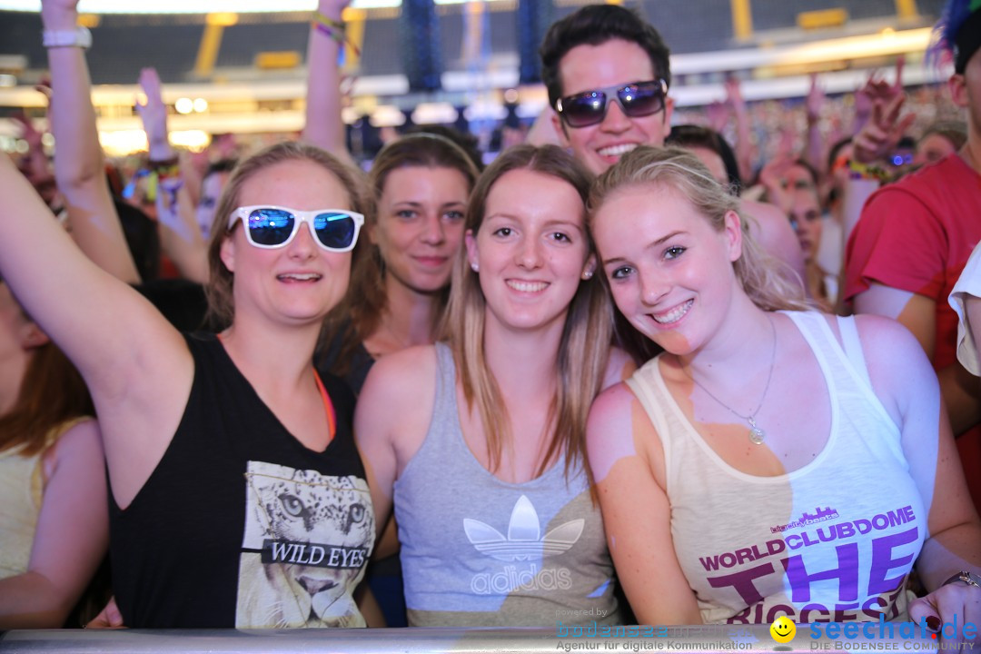 WORLD CLUB DOME - BigCityBeats mit DAVID GUETTA: Frankfurt, 7.6.2015