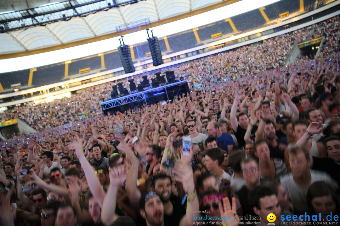 WORLD CLUB DOME - BigCityBeats mit DAVID GUETTA: Frankfurt, 7.6.2015