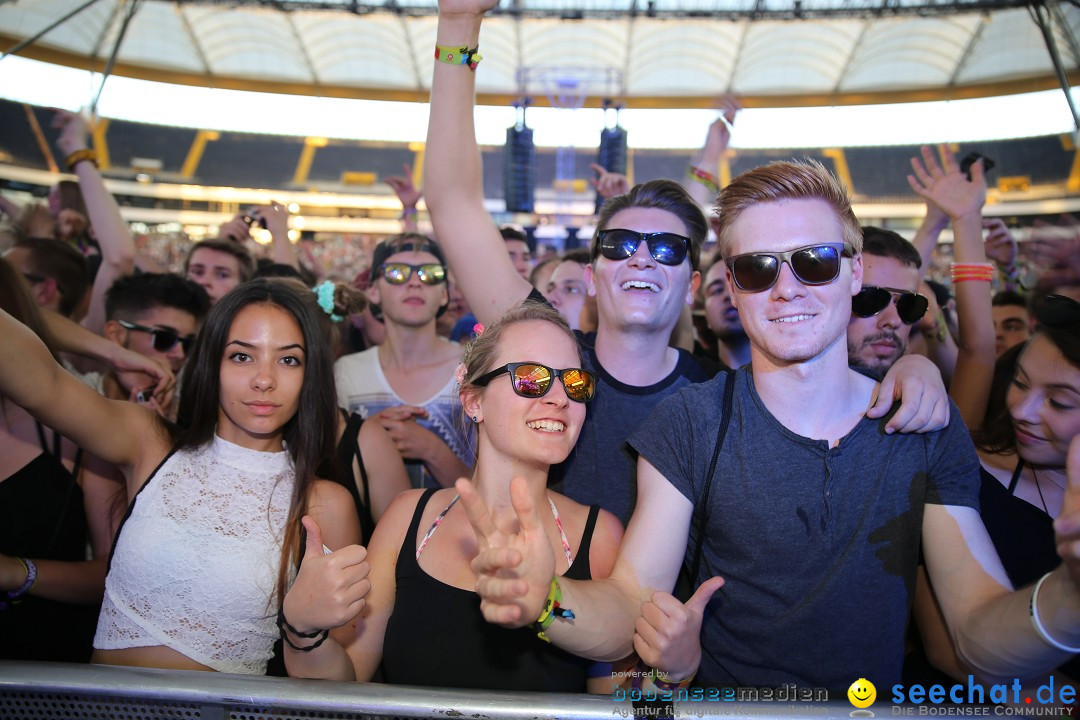 WORLD CLUB DOME - BigCityBeats mit DAVID GUETTA: Frankfurt, 7.6.2015