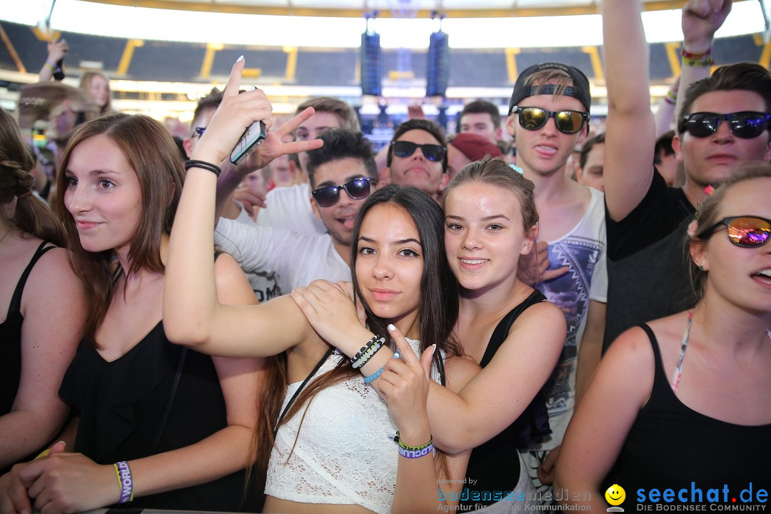 WORLD CLUB DOME - BigCityBeats mit DAVID GUETTA: Frankfurt, 7.6.2015