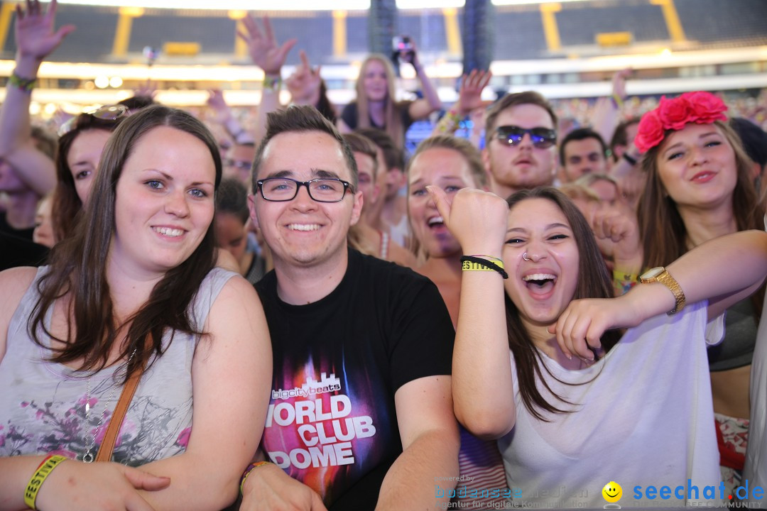 WORLD CLUB DOME - BigCityBeats mit DAVID GUETTA: Frankfurt, 7.6.2015