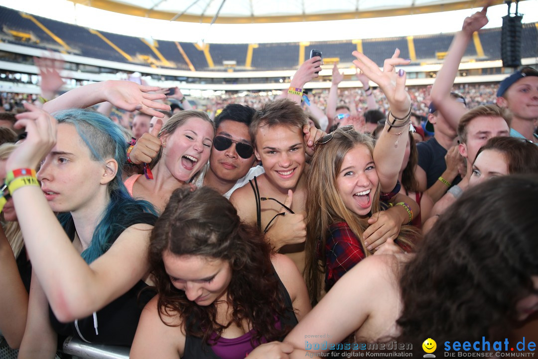 WORLD CLUB DOME - BigCityBeats mit DAVID GUETTA: Frankfurt, 7.6.2015