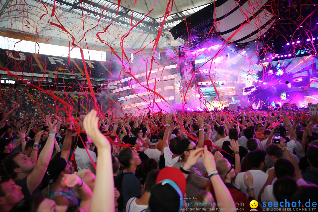 WORLD CLUB DOME - BigCityBeats mit DAVID GUETTA: Frankfurt, 7.6.2015