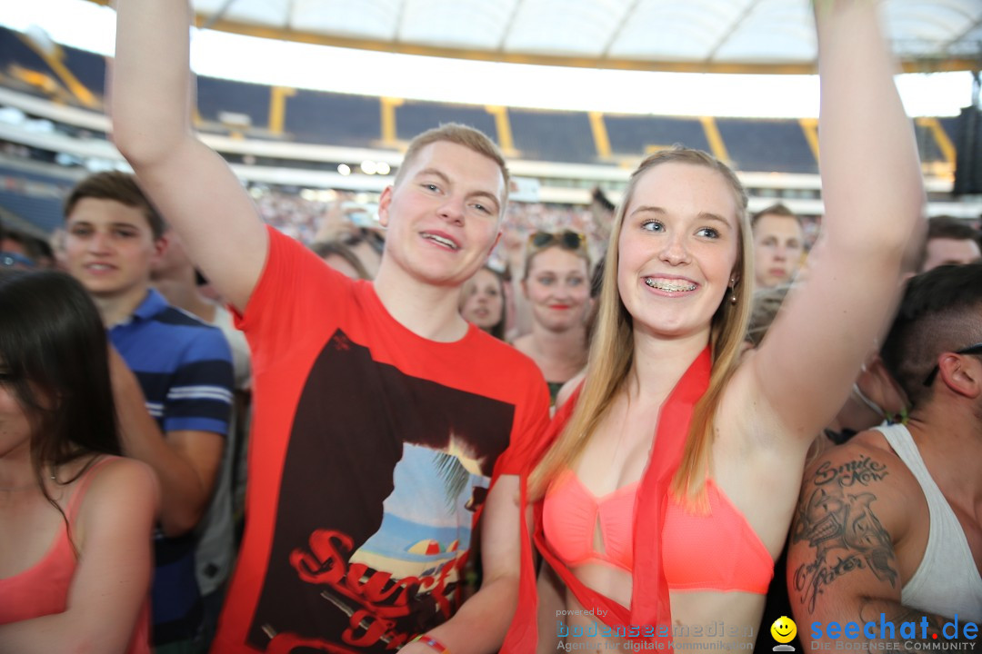 WORLD CLUB DOME - BigCityBeats mit DAVID GUETTA: Frankfurt, 7.6.2015