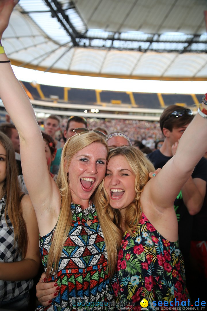 WORLD CLUB DOME - BigCityBeats mit DAVID GUETTA: Frankfurt, 7.6.2015