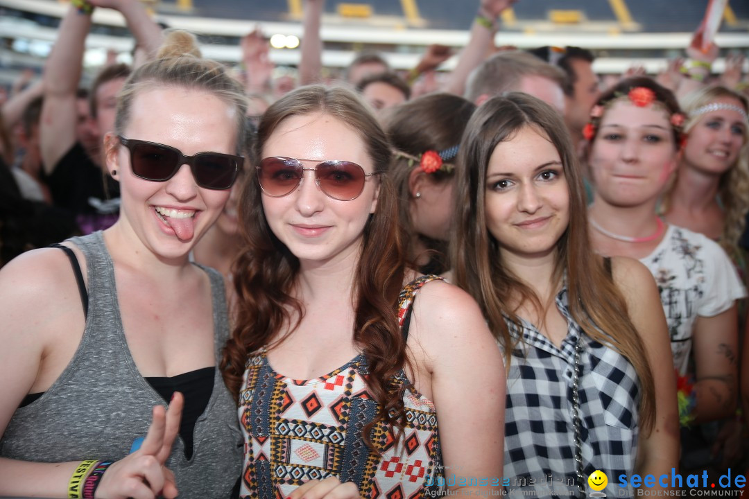 WORLD CLUB DOME - BigCityBeats mit DAVID GUETTA: Frankfurt, 7.6.2015