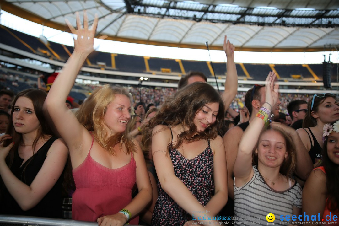 WORLD CLUB DOME - BigCityBeats mit DAVID GUETTA: Frankfurt, 7.6.2015