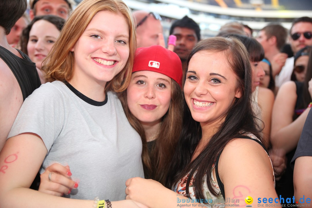 WORLD CLUB DOME - BigCityBeats mit DAVID GUETTA: Frankfurt, 7.6.2015