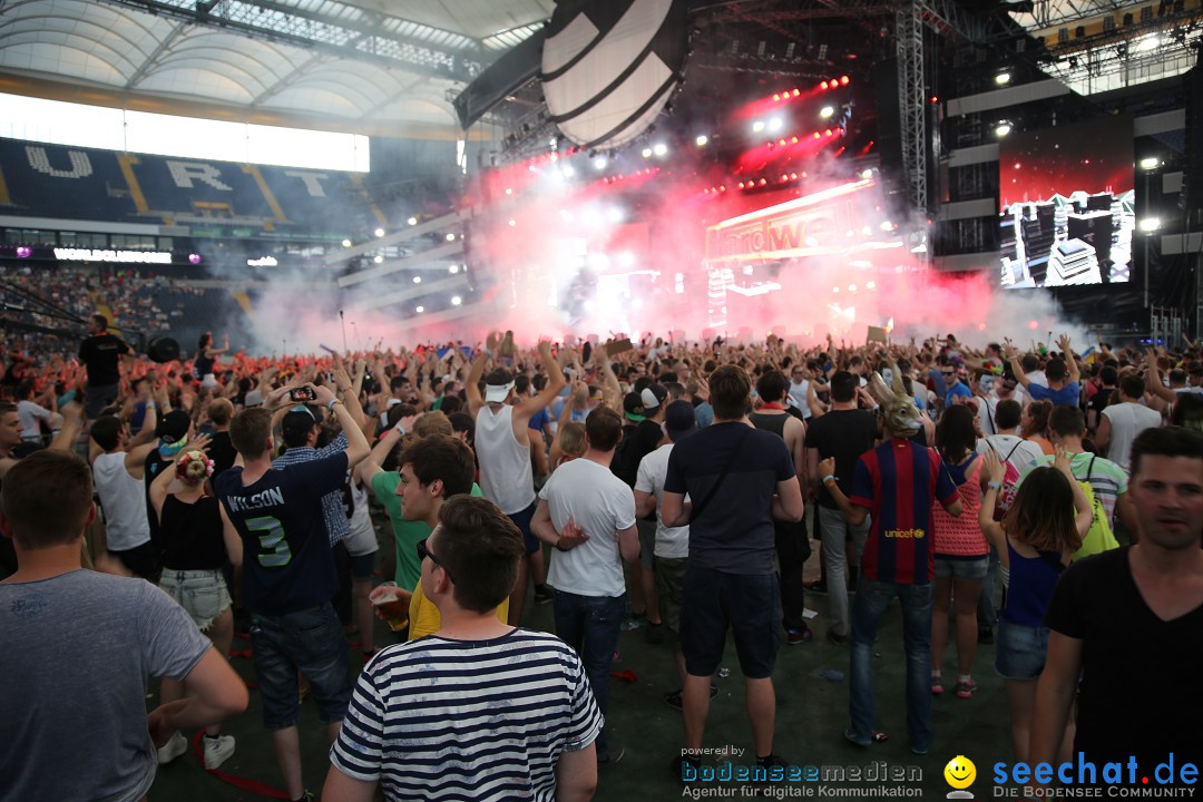 WORLD CLUB DOME - BigCityBeats mit DAVID GUETTA: Frankfurt, 7.6.2015