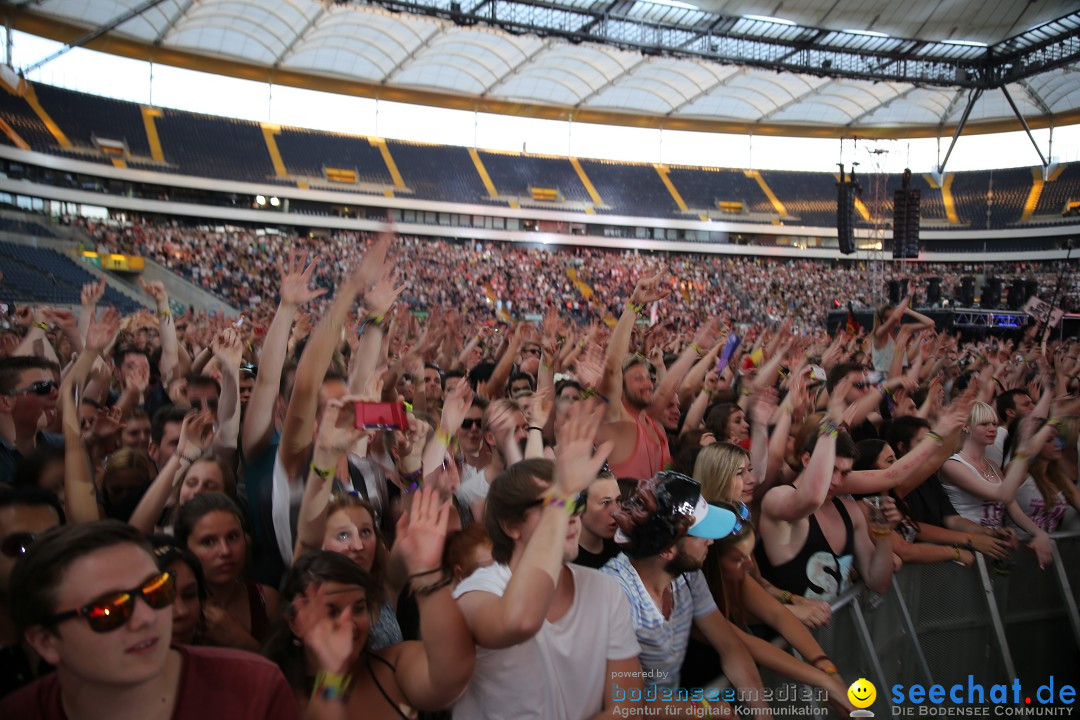 WORLD CLUB DOME - BigCityBeats mit DAVID GUETTA: Frankfurt, 7.6.2015