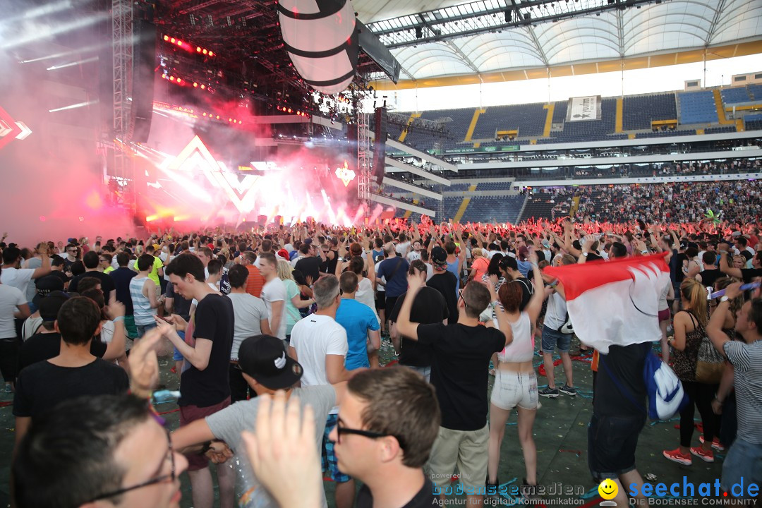 WORLD CLUB DOME - BigCityBeats mit DAVID GUETTA: Frankfurt, 7.6.2015