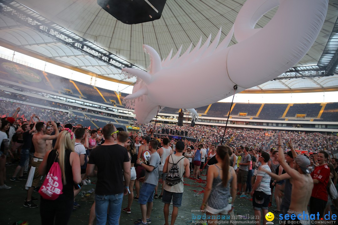 WORLD CLUB DOME - BigCityBeats mit DAVID GUETTA: Frankfurt, 7.6.2015