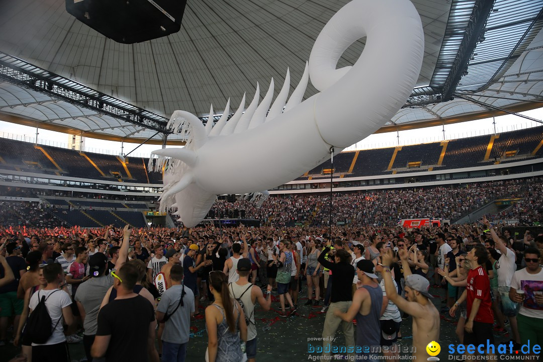 WORLD CLUB DOME - BigCityBeats mit DAVID GUETTA: Frankfurt, 7.6.2015