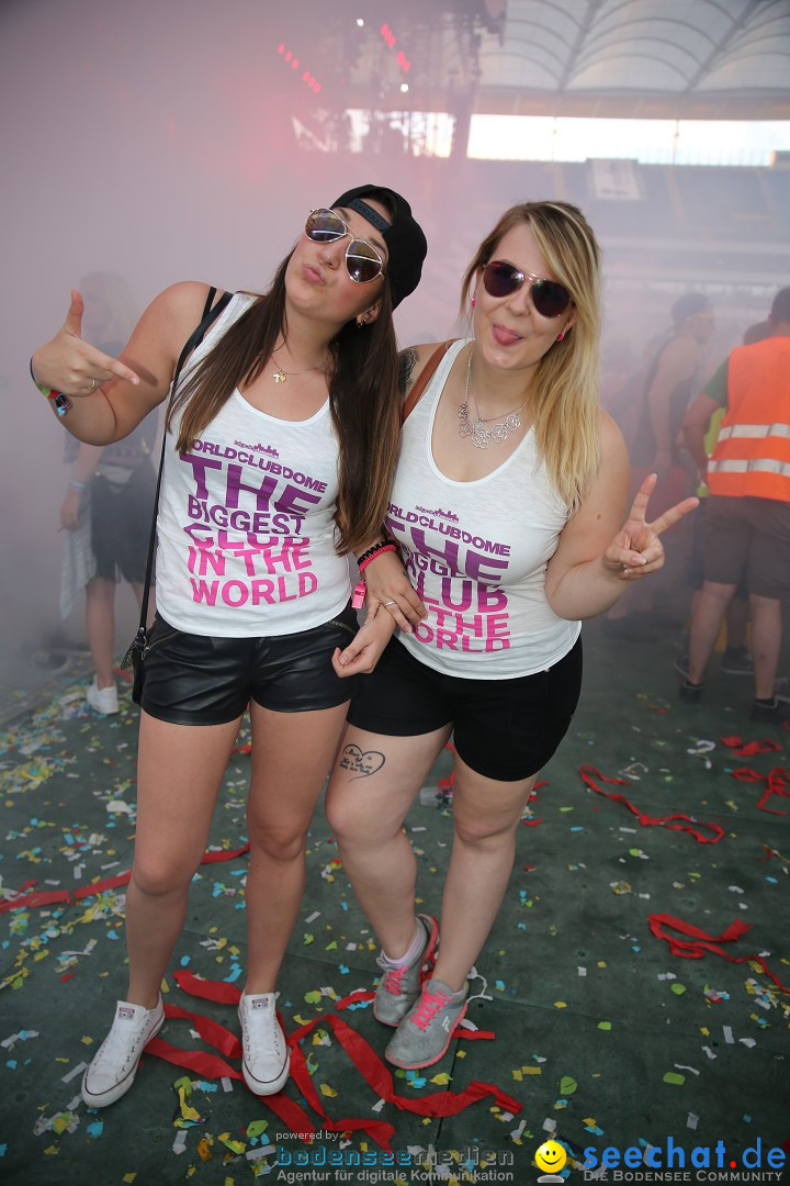 WORLD CLUB DOME - BigCityBeats mit DAVID GUETTA: Frankfurt, 7.6.2015