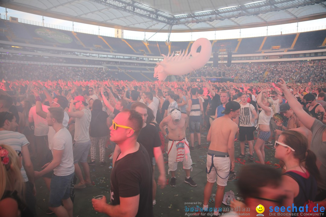 WORLD CLUB DOME - BigCityBeats mit DAVID GUETTA: Frankfurt, 7.6.2015