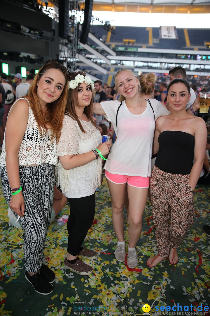 WORLD CLUB DOME - BigCityBeats mit DAVID GUETTA: Frankfurt, 7.6.2015