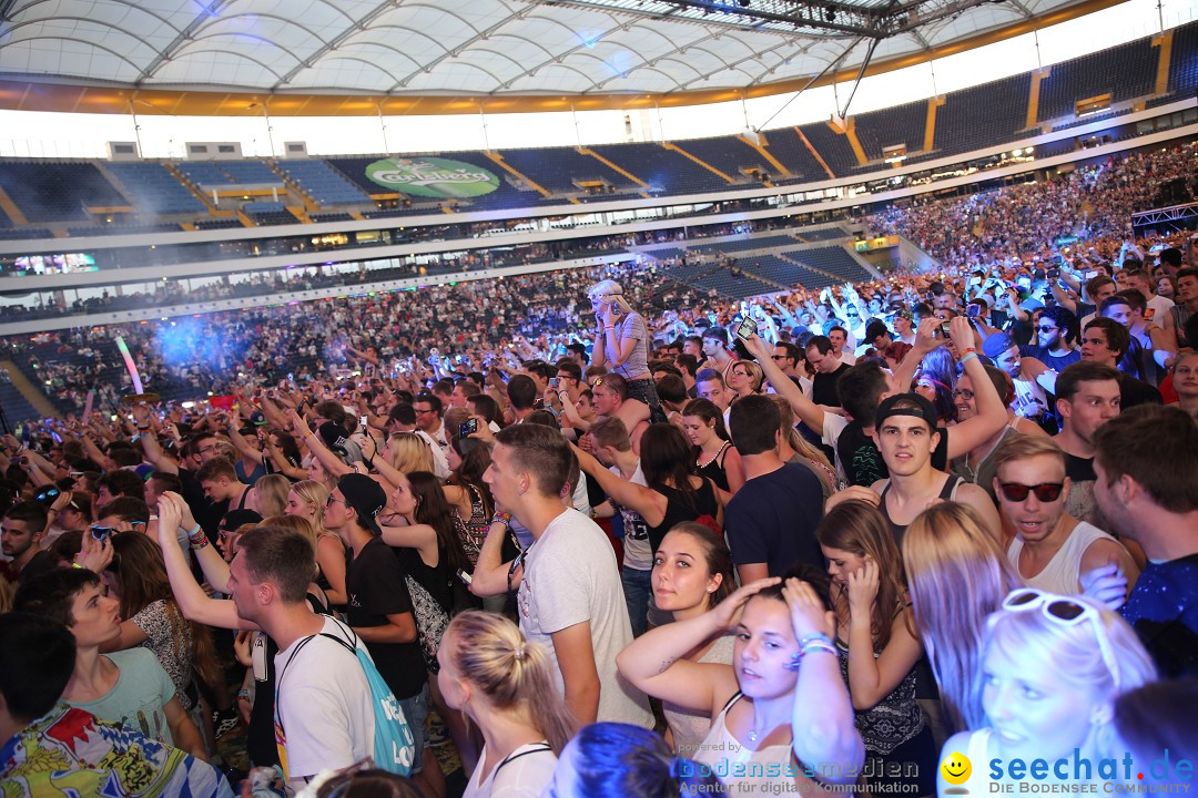 WORLD CLUB DOME - BigCityBeats mit DAVID GUETTA: Frankfurt, 7.6.2015