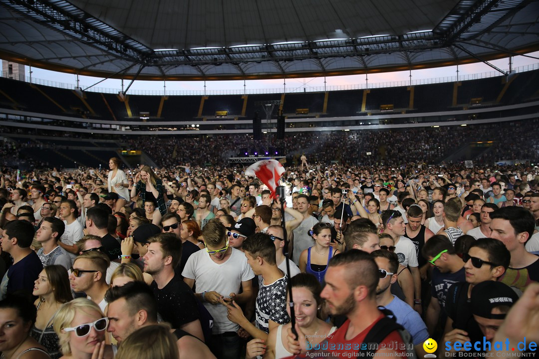 WORLD CLUB DOME - BigCityBeats mit DAVID GUETTA: Frankfurt, 7.6.2015