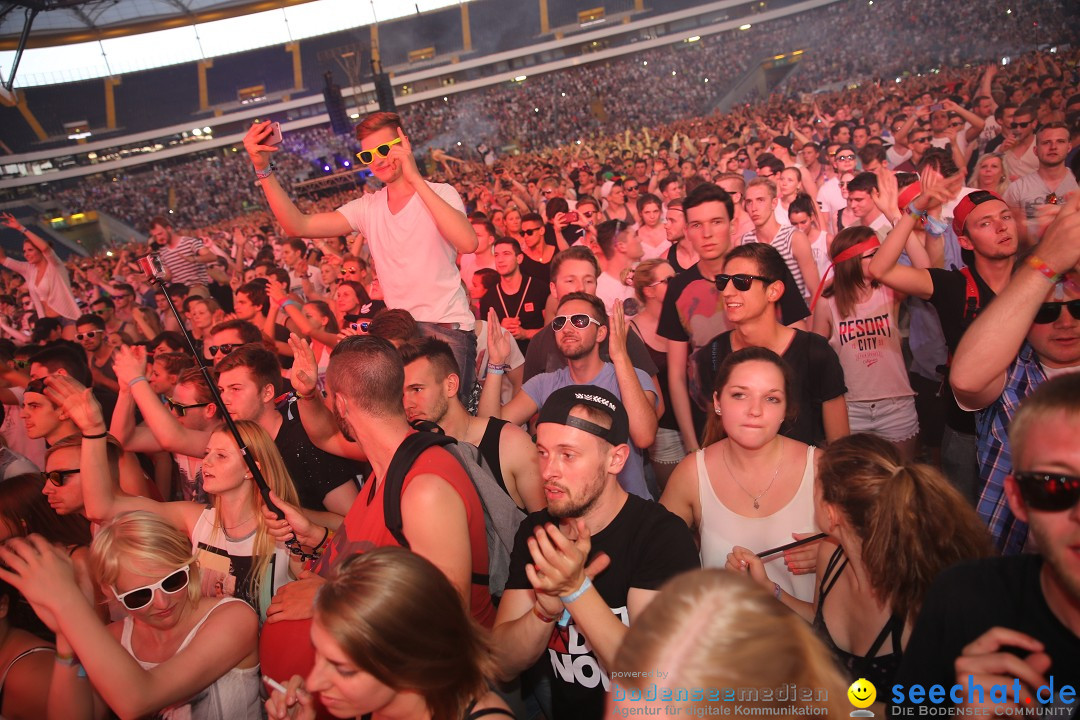 WORLD CLUB DOME - BigCityBeats mit DAVID GUETTA: Frankfurt, 7.6.2015