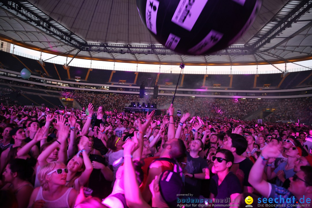 WORLD CLUB DOME - BigCityBeats mit DAVID GUETTA: Frankfurt, 7.6.2015