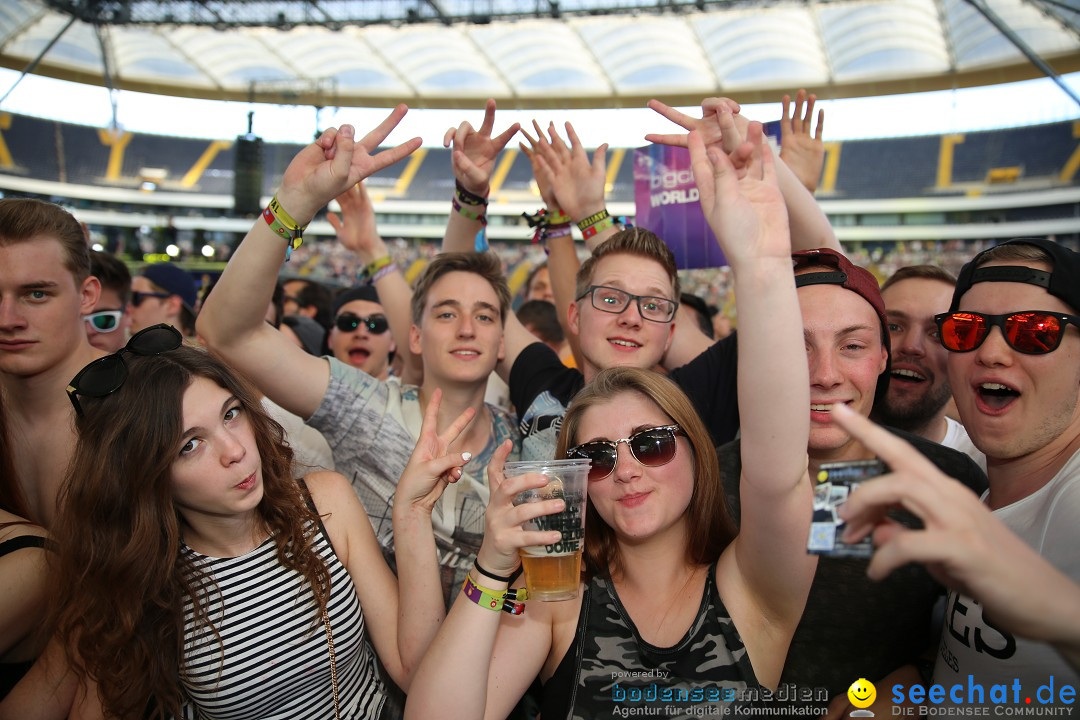 WORLD CLUB DOME - BigCityBeats mit DAVID GUETTA: Frankfurt, 7.6.2015