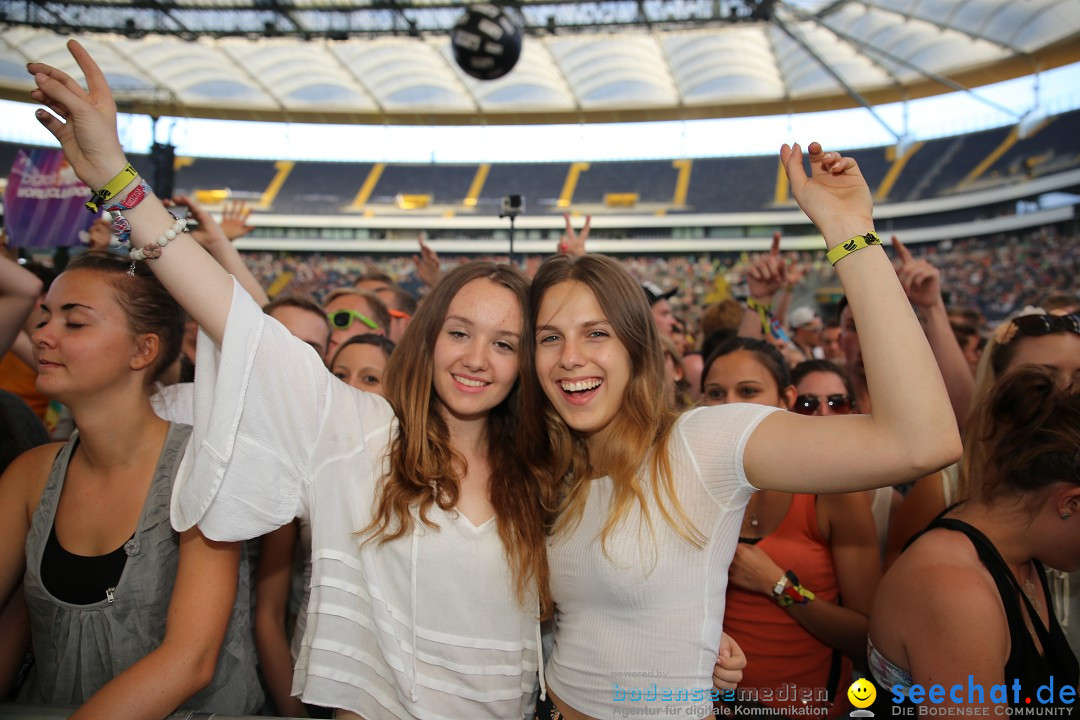 WORLD CLUB DOME - BigCityBeats mit DAVID GUETTA: Frankfurt, 7.6.2015