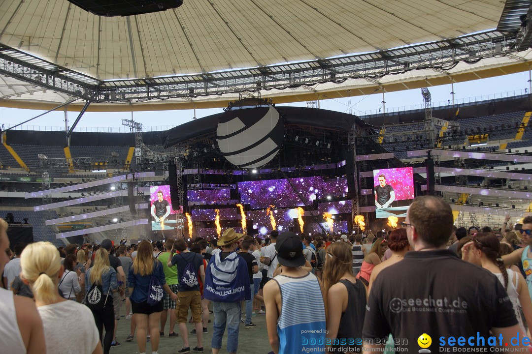 WORLD CLUB DOME - BigCityBeats mit DAVID GUETTA: Frankfurt, 7.6.2015