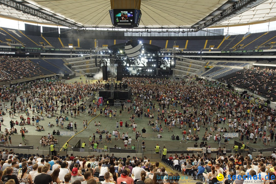 WORLD CLUB DOME - BigCityBeats mit DAVID GUETTA: Frankfurt, 7.6.2015