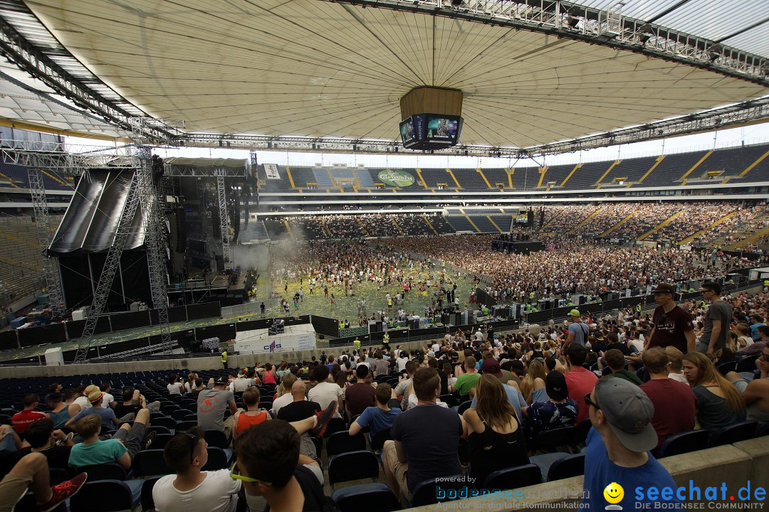 WORLD CLUB DOME - BigCityBeats mit DAVID GUETTA: Frankfurt, 7.6.2015