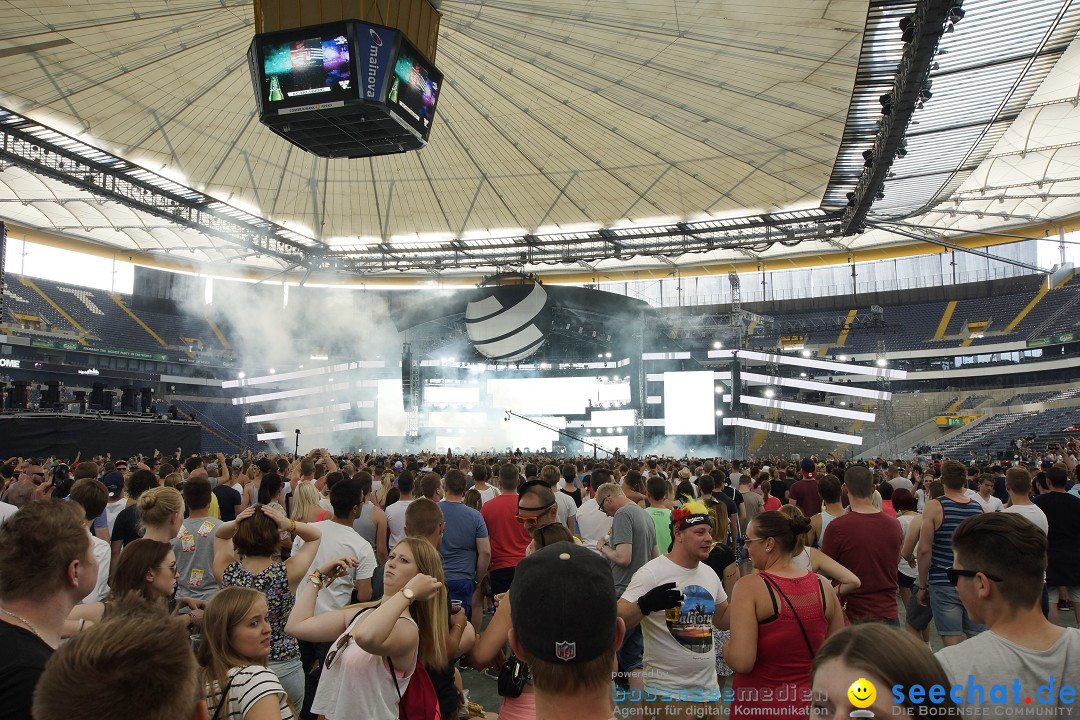 WORLD CLUB DOME - BigCityBeats mit DAVID GUETTA: Frankfurt, 7.6.2015