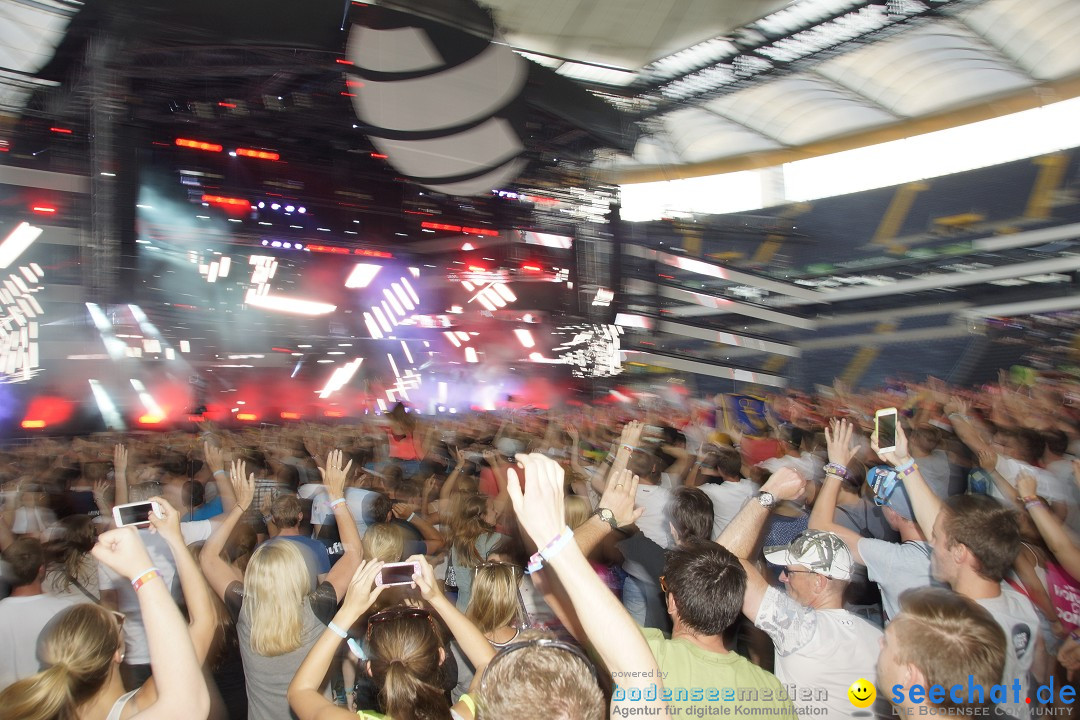 WORLD CLUB DOME - BigCityBeats mit DAVID GUETTA: Frankfurt, 7.6.2015