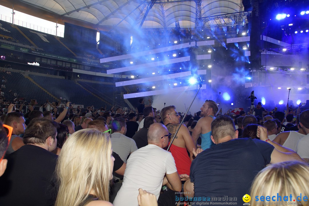 WORLD CLUB DOME - BigCityBeats mit DAVID GUETTA: Frankfurt, 7.6.2015