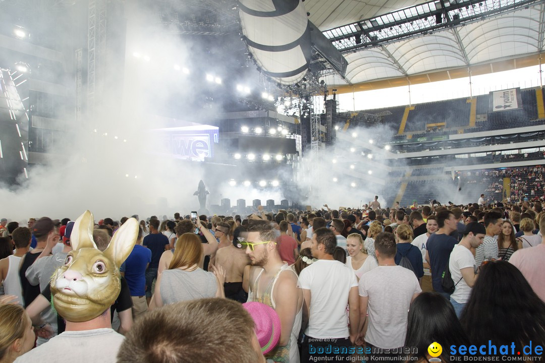 WORLD CLUB DOME - BigCityBeats mit DAVID GUETTA: Frankfurt, 7.6.2015