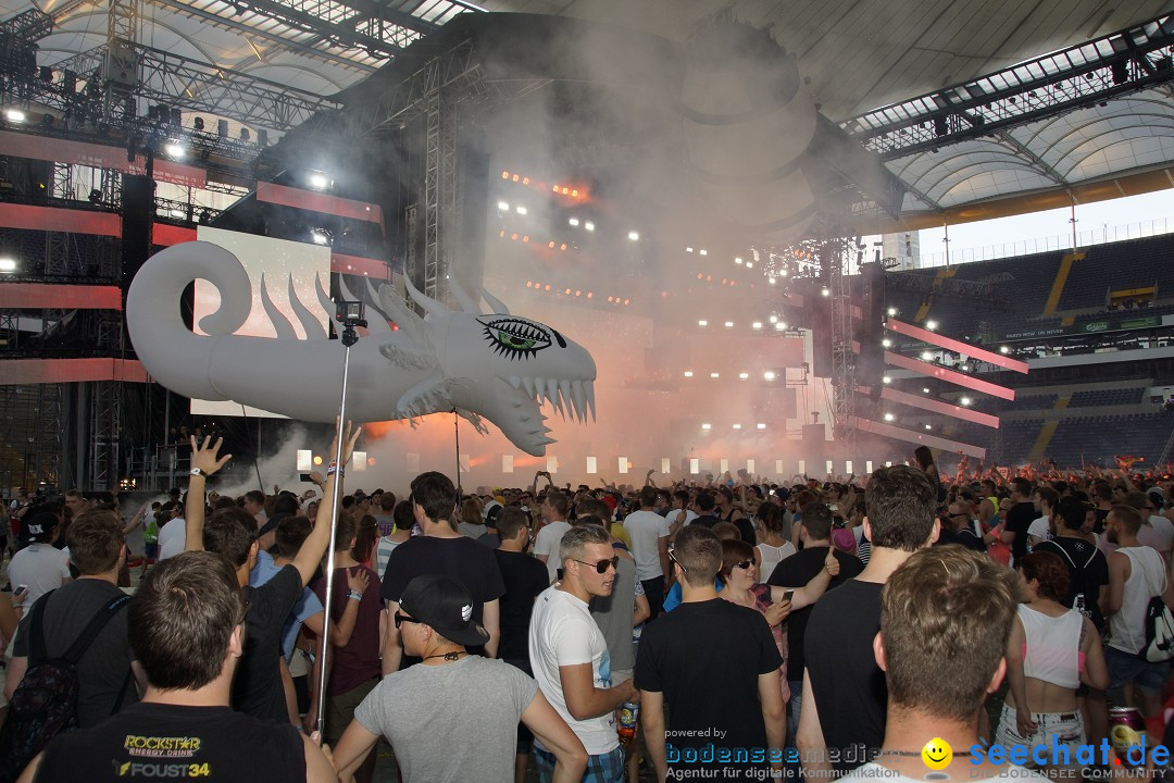 WORLD CLUB DOME - BigCityBeats mit DAVID GUETTA: Frankfurt, 7.6.2015