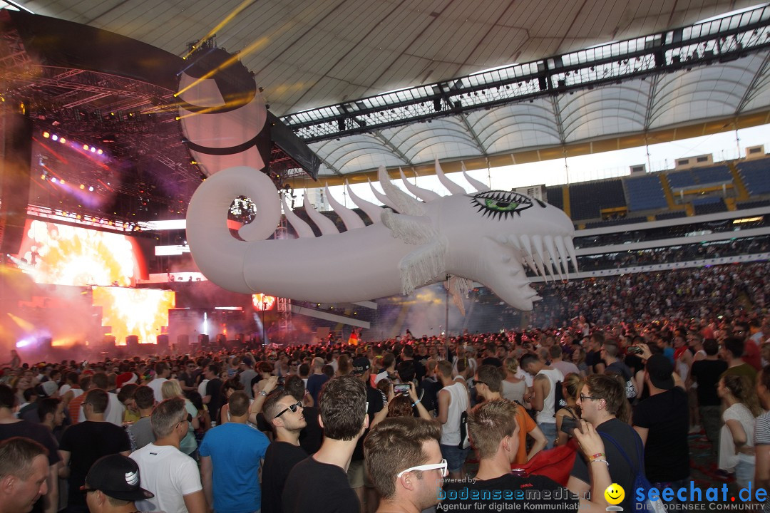 WORLD CLUB DOME - BigCityBeats mit DAVID GUETTA: Frankfurt, 7.6.2015