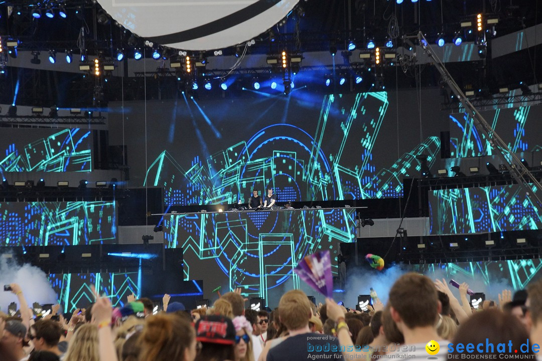 WORLD CLUB DOME - BigCityBeats mit DAVID GUETTA: Frankfurt, 7.6.2015