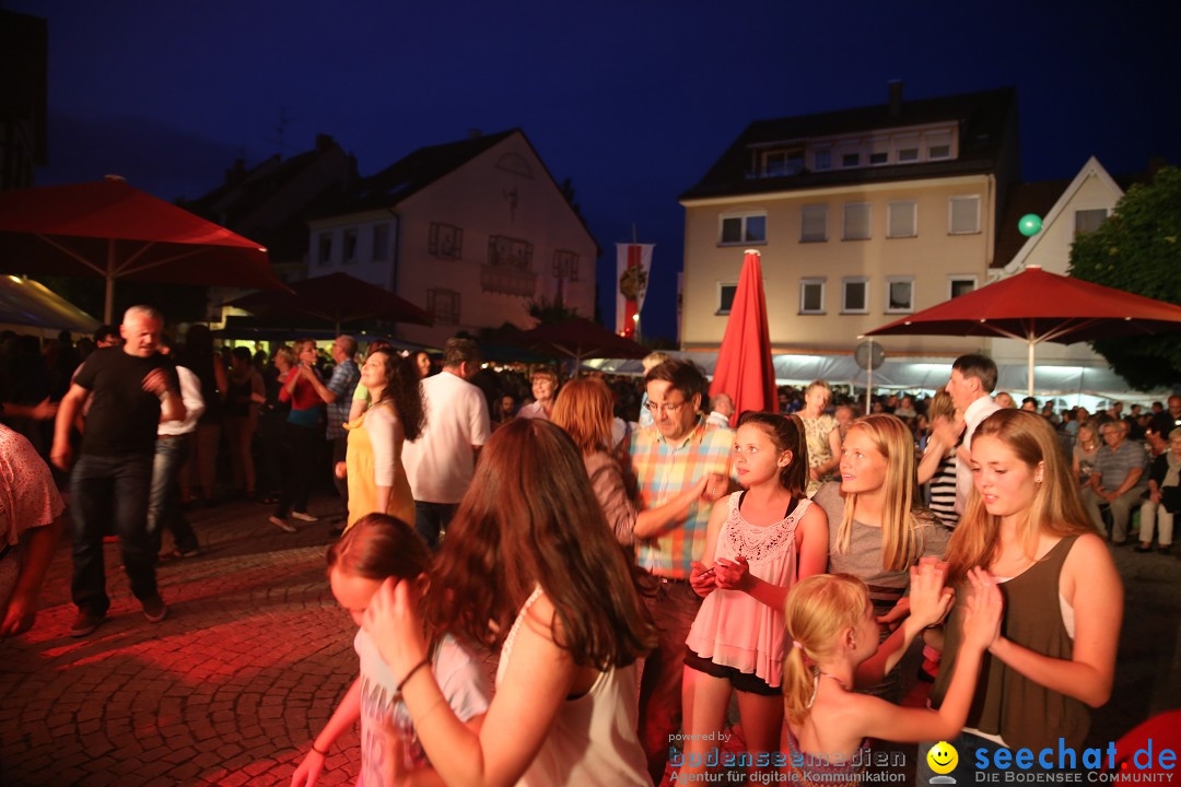 Schweizer Feiertag mit Feuerwerk: Stockach am Bodensee, 12.06.2015