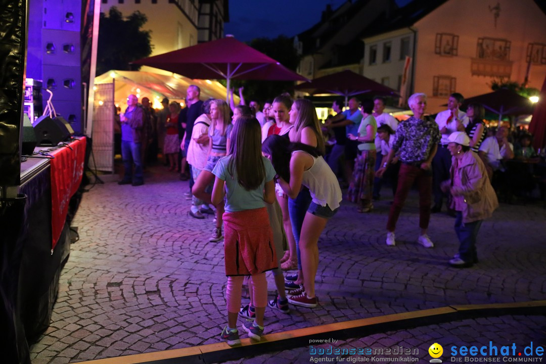 Schweizer Feiertag mit Feuerwerk: Stockach am Bodensee, 12.06.2015