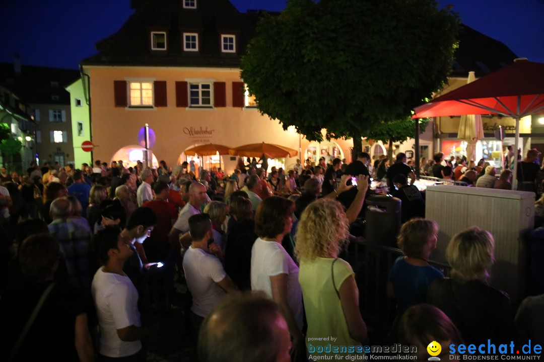 Schweizer Feiertag mit Feuerwerk: Stockach am Bodensee, 12.06.2015