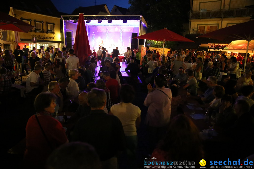 Schweizer Feiertag mit Feuerwerk: Stockach am Bodensee, 12.06.2015