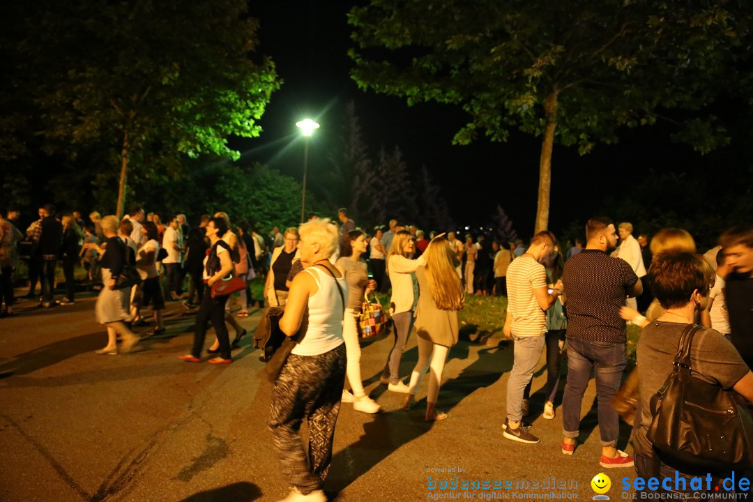 Schweizer Feiertag mit Feuerwerk: Stockach am Bodensee, 12.06.2015