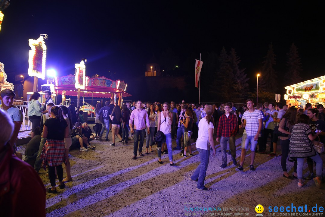 Schweizer Feiertag mit Feuerwerk: Stockach am Bodensee, 12.06.2015