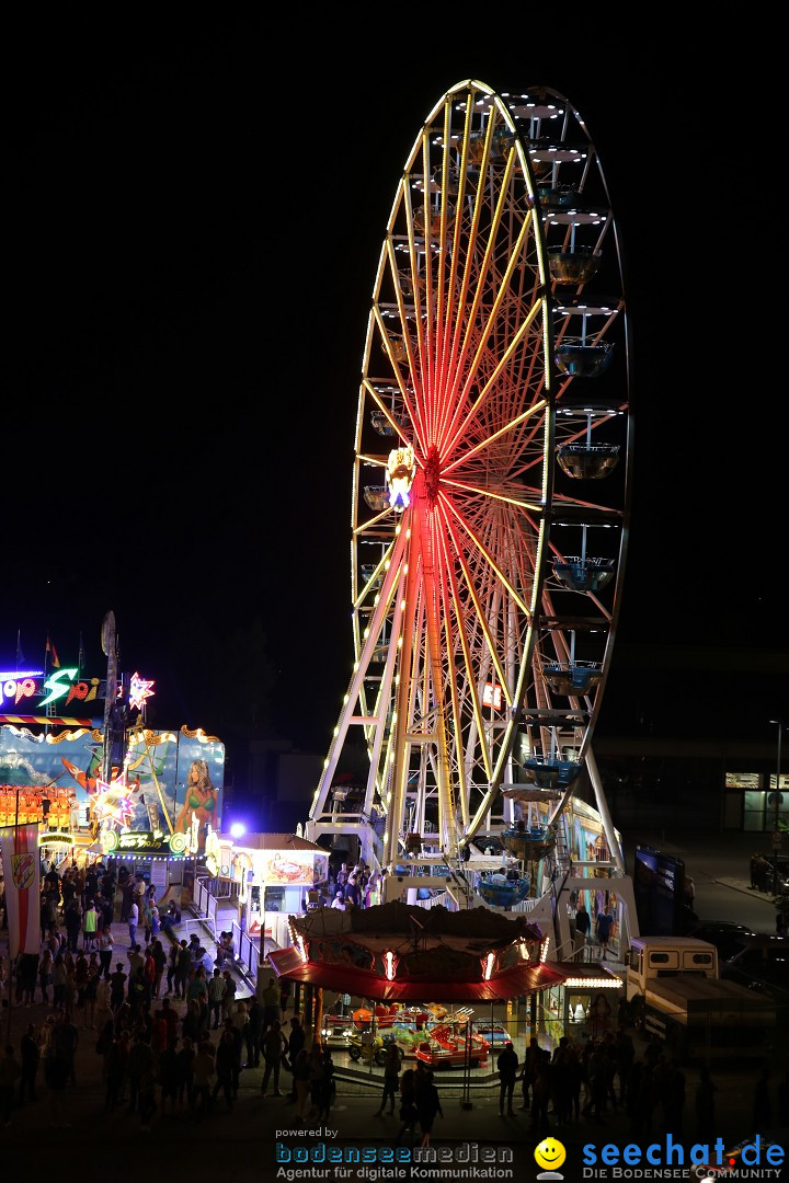 Schweizer Feiertag mit Feuerwerk: Stockach am Bodensee, 12.06.2015