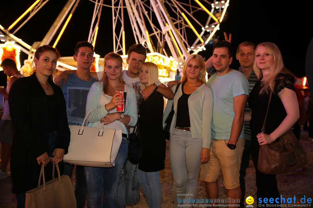 Schweizer Feiertag mit Feuerwerk: Stockach am Bodensee, 12.06.2015