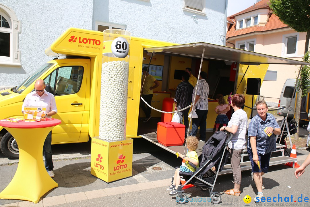 Schweizer Feiertag - Strassenfest: Stockach am Bodensee, 13.06.2015