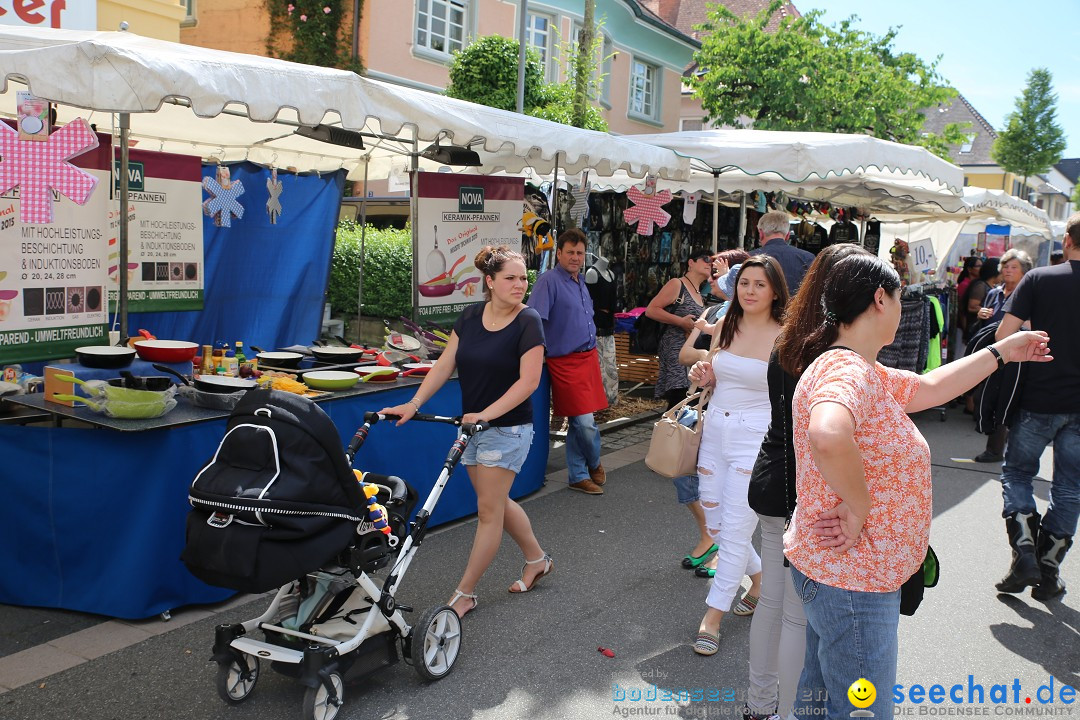 Schweizer Feiertag - Strassenfest: Stockach am Bodensee, 13.06.2015