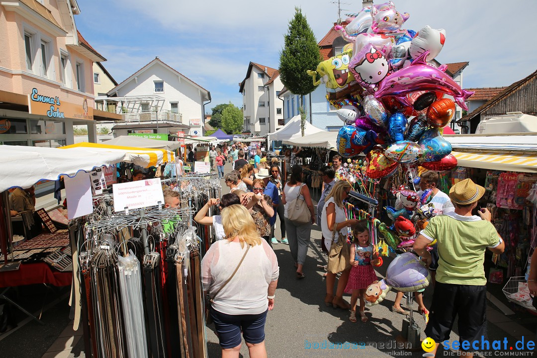 Schweizer Feiertag - Strassenfest: Stockach am Bodensee, 13.06.2015