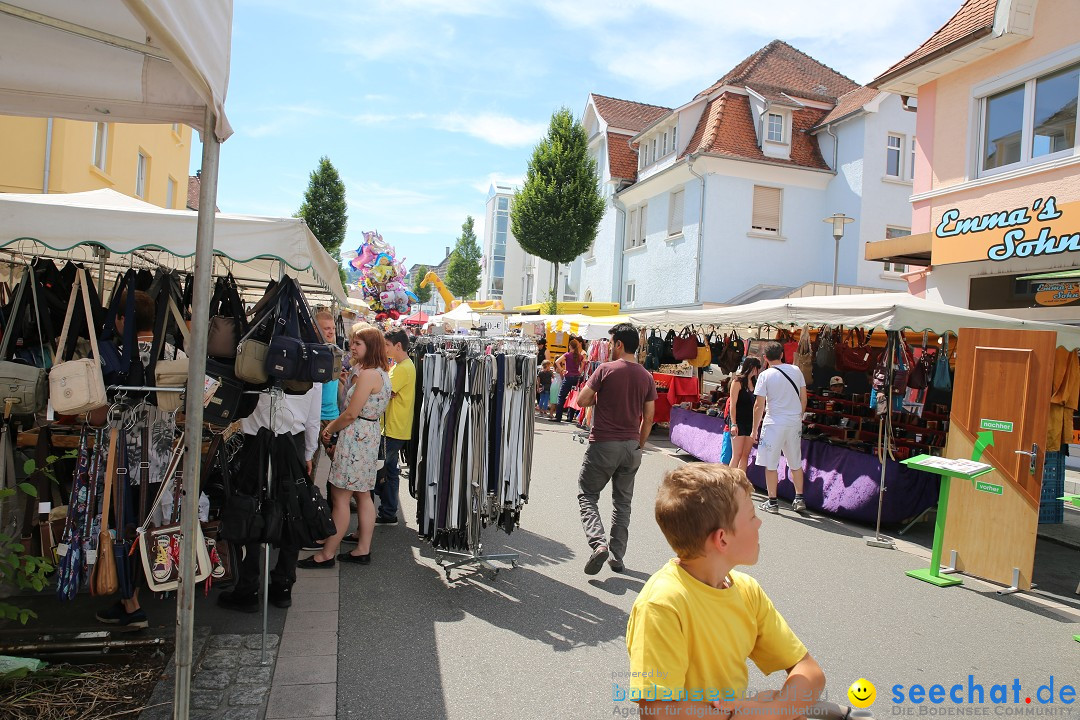 Schweizer Feiertag - Strassenfest: Stockach am Bodensee, 13.06.2015