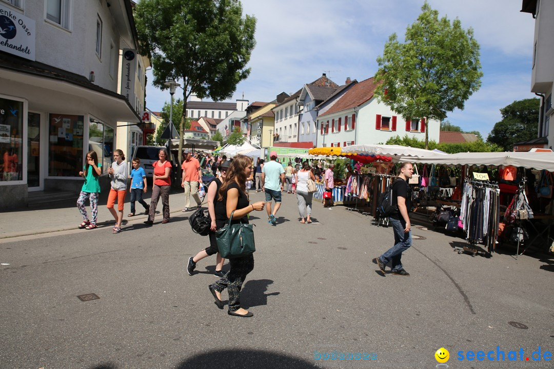 Schweizer Feiertag - Strassenfest: Stockach am Bodensee, 13.06.2015